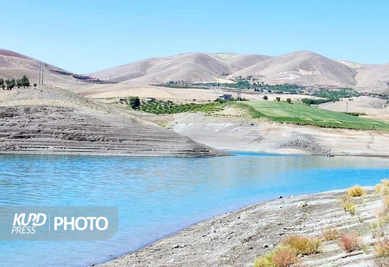 ذخیره آب سدهای کردستان به کمتر از نصف کاهش یافت