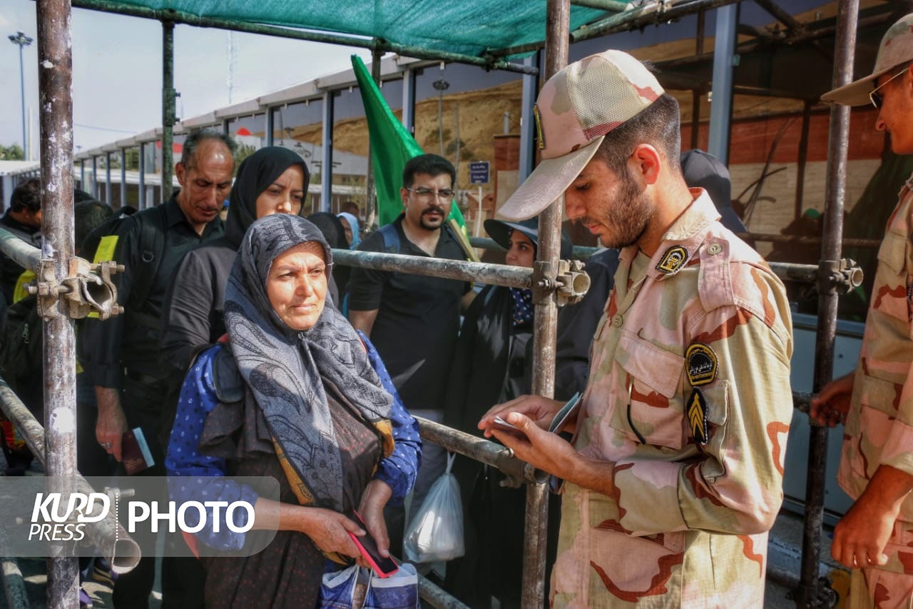 مرز تمرچین برای تردد زائران اربعین بازگشایی شد