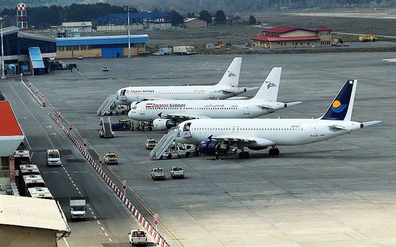 افزایش ۱۲۰ درصدی پروازها در مرکز سوختگیری هواپیمایی کرمانشاه