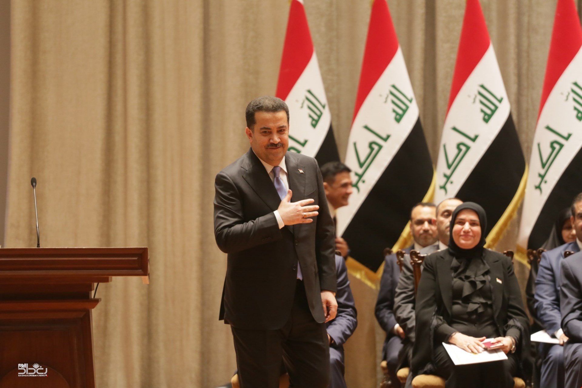 یکیتی نخست وزیر عراق را مختار کرده است تامسئله دو وزارتخانه بدون وزیر درکشور راحل کند