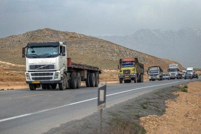 جابه‌جایی ۸.۵ میلیون تن کالا توسط ناوگان جاده ای آذربایجان غربی در سالجاری