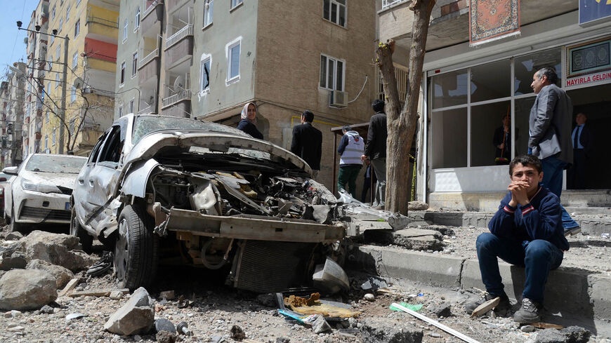 Turkey blames PKK over car bomb attack wounding nine