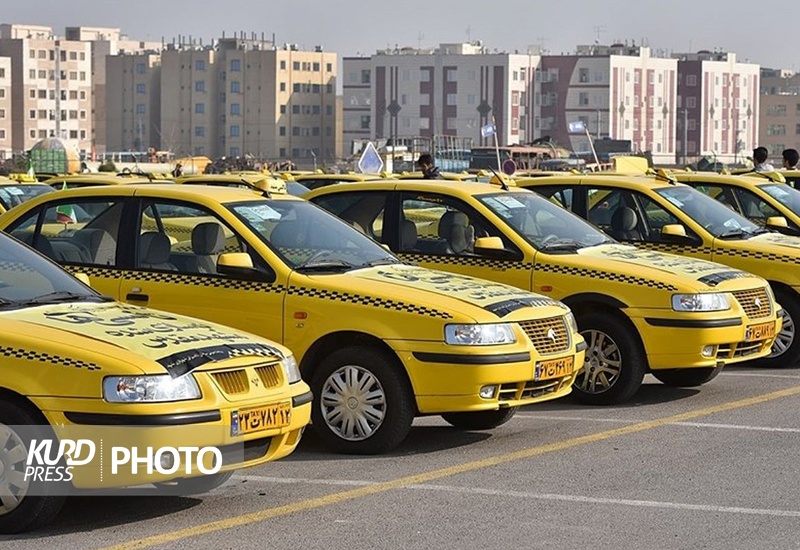 فرایند نوسازی تاکسی های فرسوده در سنندج آغاز شد