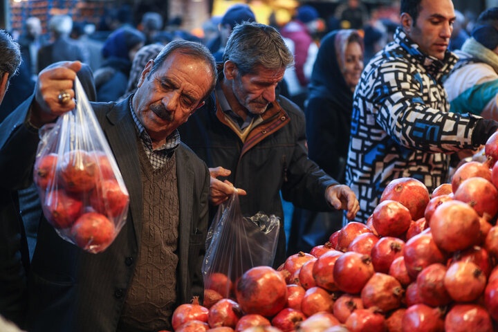 بازار شب یلدای ایلام زیر نظر بازرسان صمت