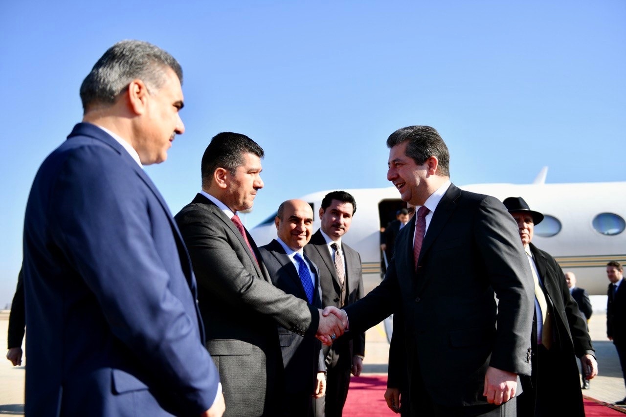 در هیئت  همراه بارزانی هیچ نماینده ای از وزرای اتحادیه میهنی  در کابینه  اقلیم کردستان  حضور ندارد