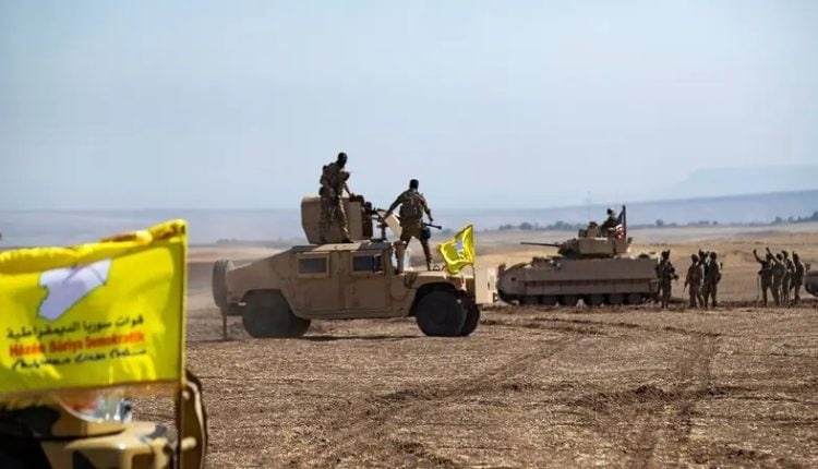 برگزاری رزمایش مشترک نیروهای ائتلاف و SDF در حسکه