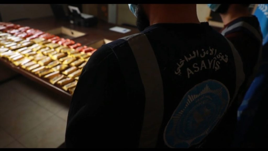 تداوم عملیات‌ نیروهای آسایش روژاوا علیه باندهای مواد مخدر