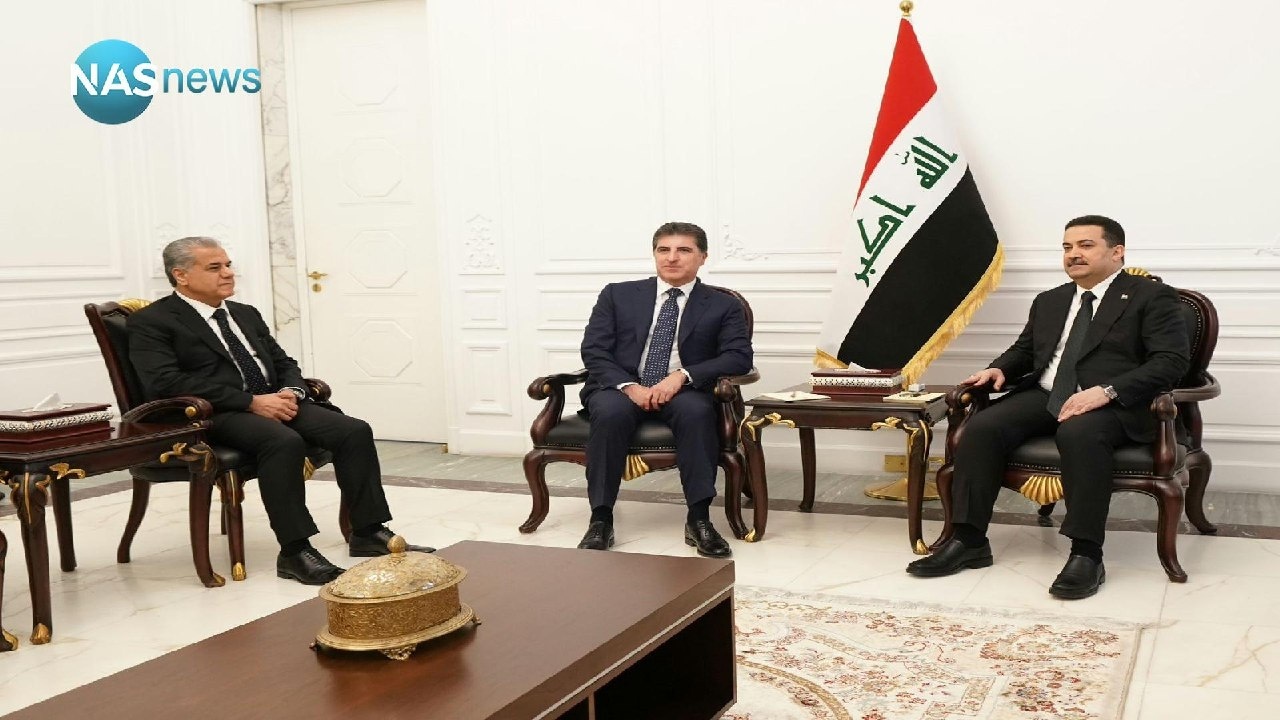Barzani and Sudani discuss joint action in Iraq's oil and gas issue