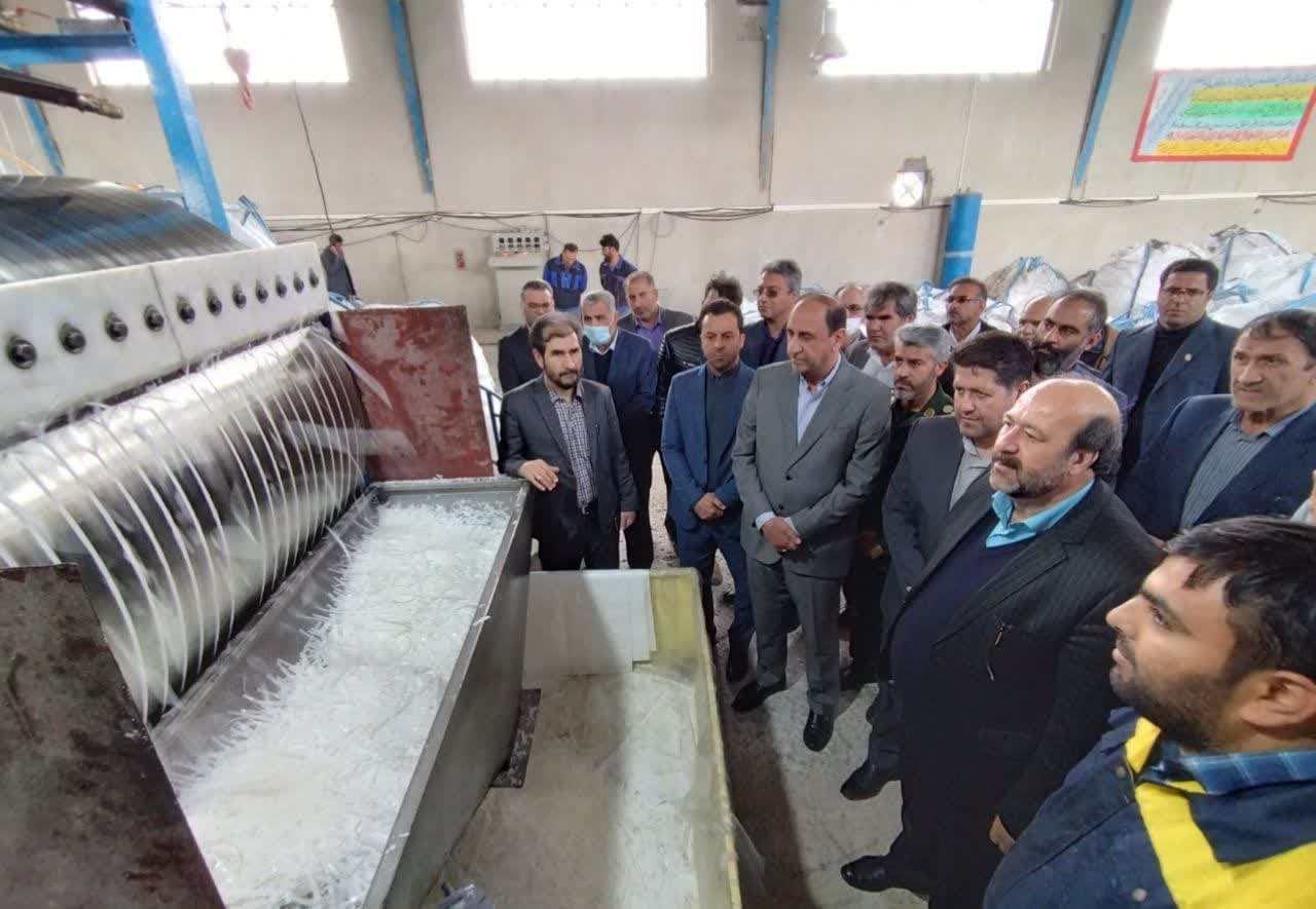 افتتاح کارخانه «وکس پلی اتیلن» در دره‌شهر / کلنگ زنی و افتتاح ۱۹ طرح