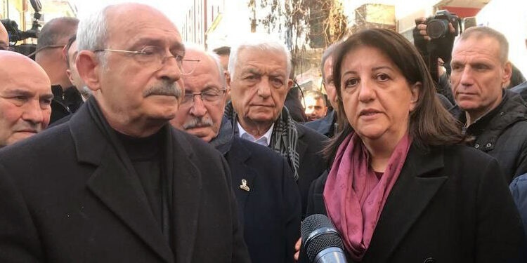 We want to heal the wounds together, Buldan and Kilicdaroglu say in Diyarbakir