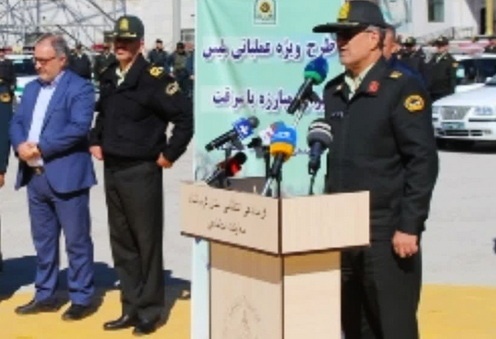مشارکت بیش از هزار پلیس در طرح مبارزه با سرقت در کرمانشاه