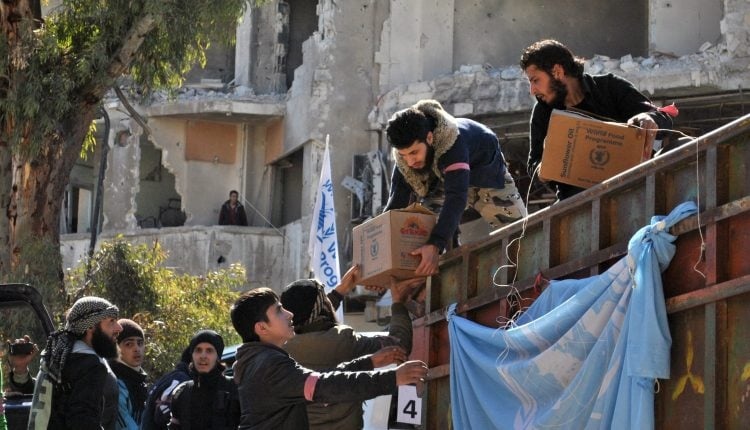 سرقت کمک‌های اهدایی به زلزله‌زدگان کرد عفرین توسط شورشیان وابسته به ترکیه