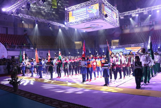 افتتاحیه مسابقات کبدی قهرمانی جهان در ارومیه برگزار شد