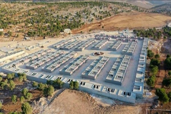 ساخت یک اردوگاه نظامی جدید جهت اسکان شبه‌نظامیان وابسته به ترکیه در منطقه کردنشین عفرین