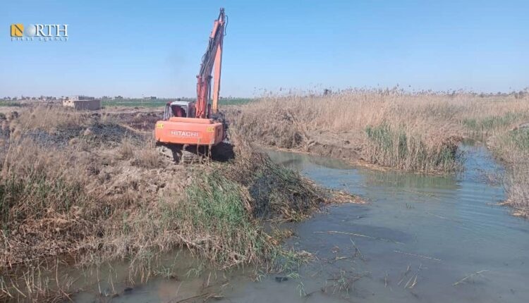 اختلال در فعالیت‌های کشاورزی  به علت کاهش میزان آب رود فرات در مناطق تحت کنترل کردهای سوریه