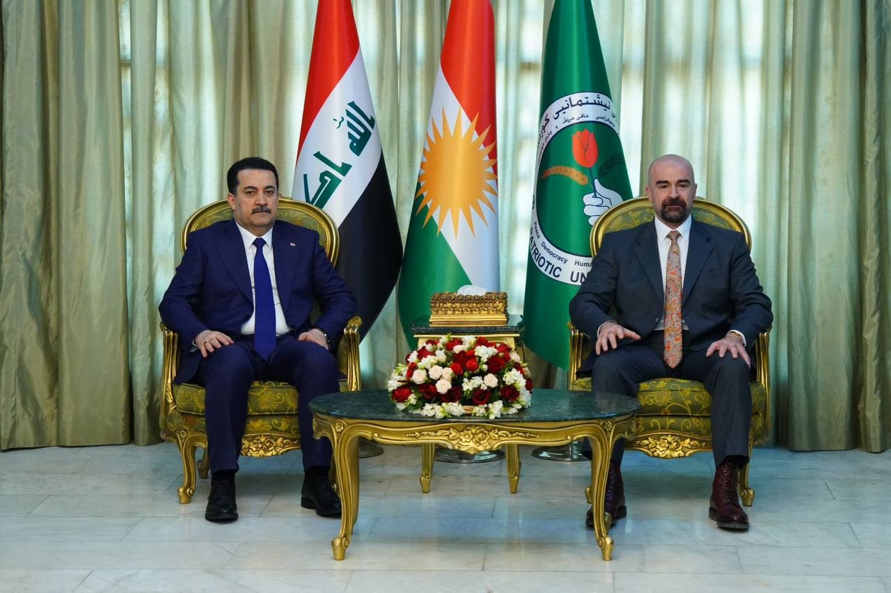 دیدار نخست وزیر عراق با ربیس اتحادیه میهنی کردستان