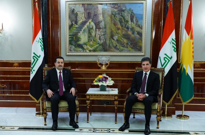 Iraqi PM holds constructive discussions in Erbil