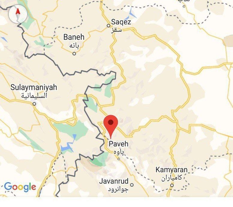 وقوع زلزله ۵.۲ ریشتری در منطقه مرزی ایران و اقلیم کردستان