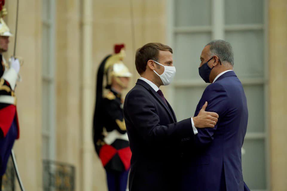 Iraq and France sign three memoranda during al-Kadhimi visit to Paris