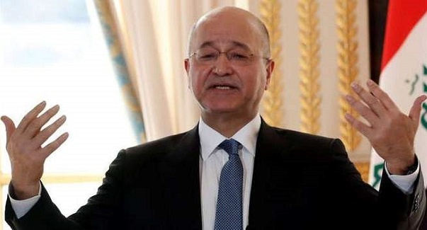 برهم صالح قانون استقراض دولت عراق را امضا نکند