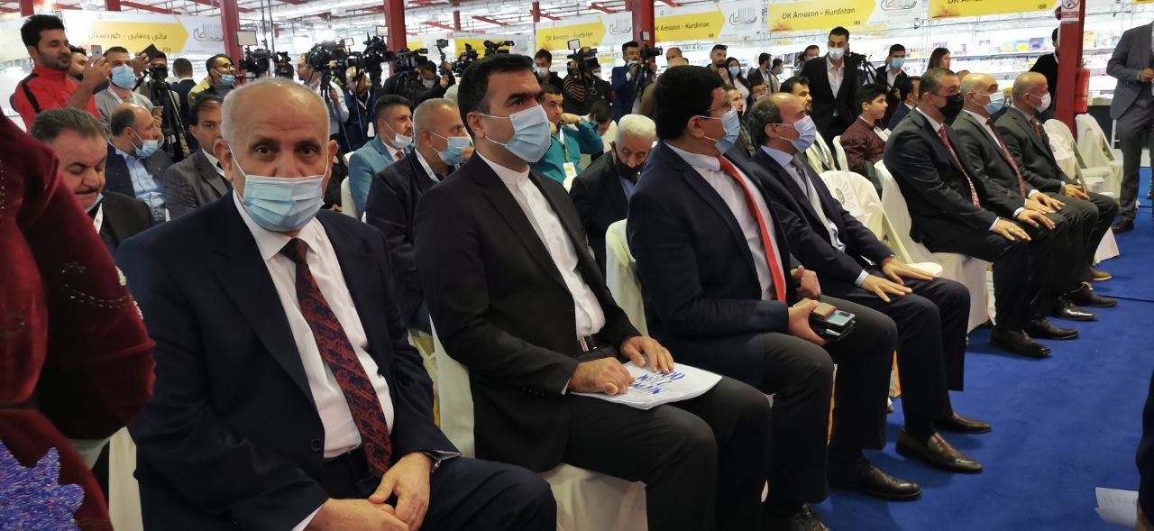 شرکت سرکنسول ایران در مراسم گشایش دومین نمایشگاه بین‌المللی کتاب سلیمانیه