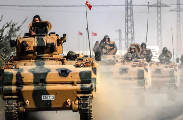 Turkey establishes military base in Raqqa