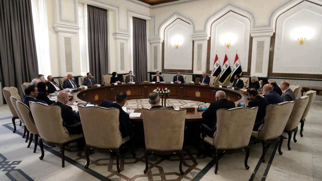 نشست سران قوای سه گانه عراق با کمیسیون انتخابات و نماینده سازمان ملل