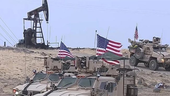 گشت نظامی ارتش آمریکا در مناطق نفتی کردستان سوریه