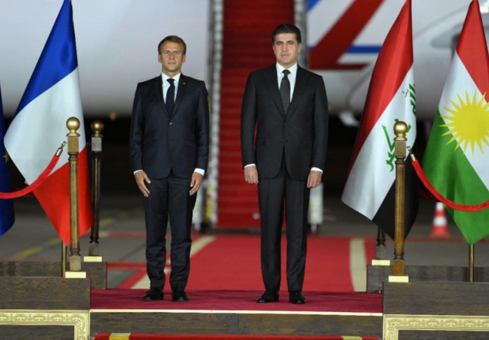 Emmanuel Macron's visit to Kurdistan Region
