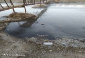 فیلمی از آلودگی رودخانه قشلاق سنندج که قرار است آب آن برای سد ژاوه آبگیری شود