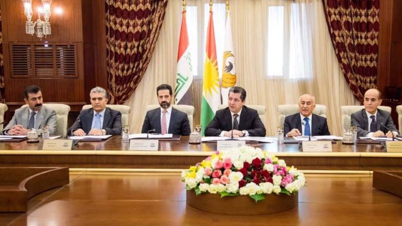 KRG council of minister to meet to discuss Baghdad talks
