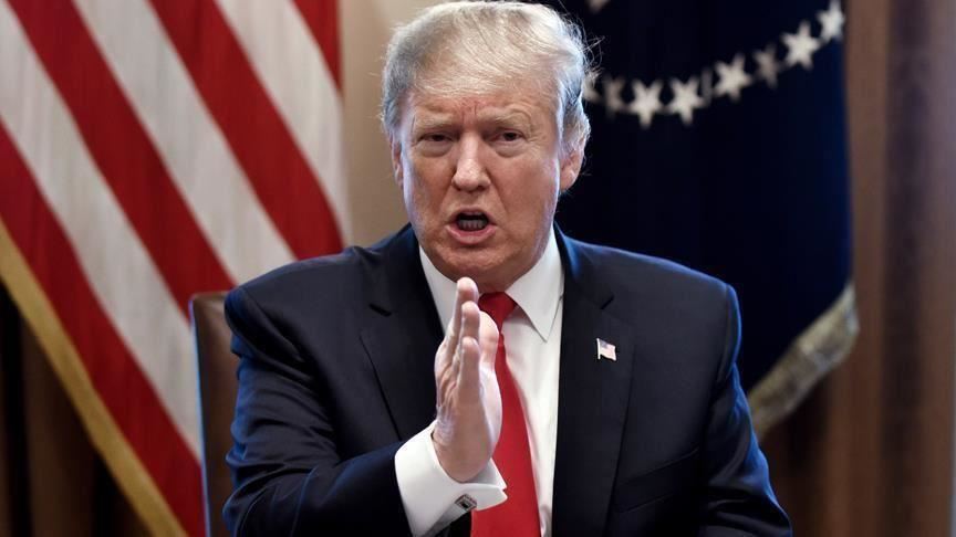 Trump warns to sanction Iraq if US forces expelled Trump warns to sanction Iraq if US forces expelled