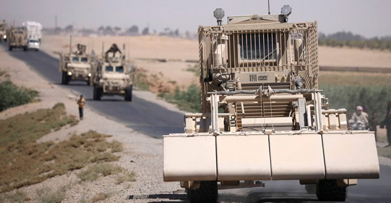 U.S. troops in Tal Tamr prevent Russian patrol from passing towards Qamishli U.S. troops in Tal Tamr prevent Russian patrol from passing towards Qamishli