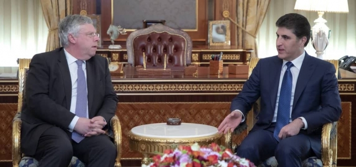 Nechirvan Barzani thanks Germany for continued support to Peshmerga