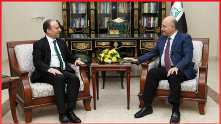 Barham Salih, prominent Turkey Kurdish politician Baydemir meet in Baghdad Barham Salih, prominent Turkey Kurdish politician Baydemir meet in Baghdad