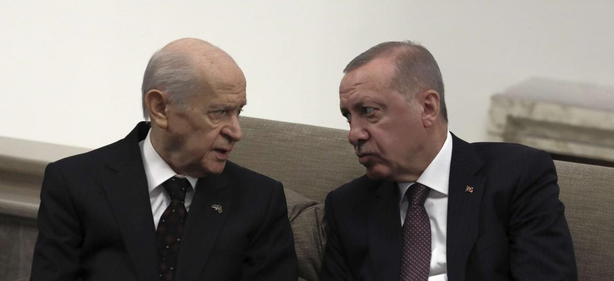 MHP leader to back Erdogan as presidential candidate in 2023 elections