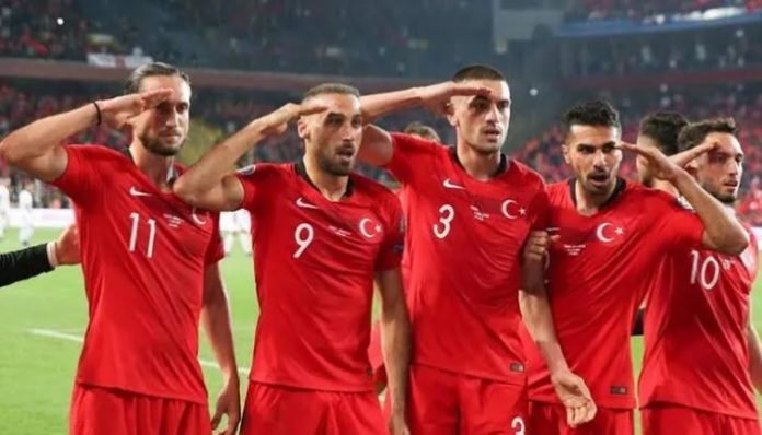 UEFA fines Turkey, reprimands players for military salutes