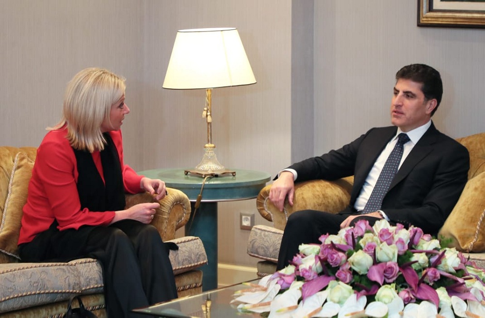 US envoy meets Nechirvan, Masrour Barzani in Erbil
