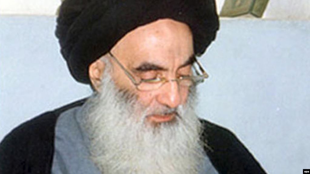 Ayatollah Sistani denounces violence against protestors
