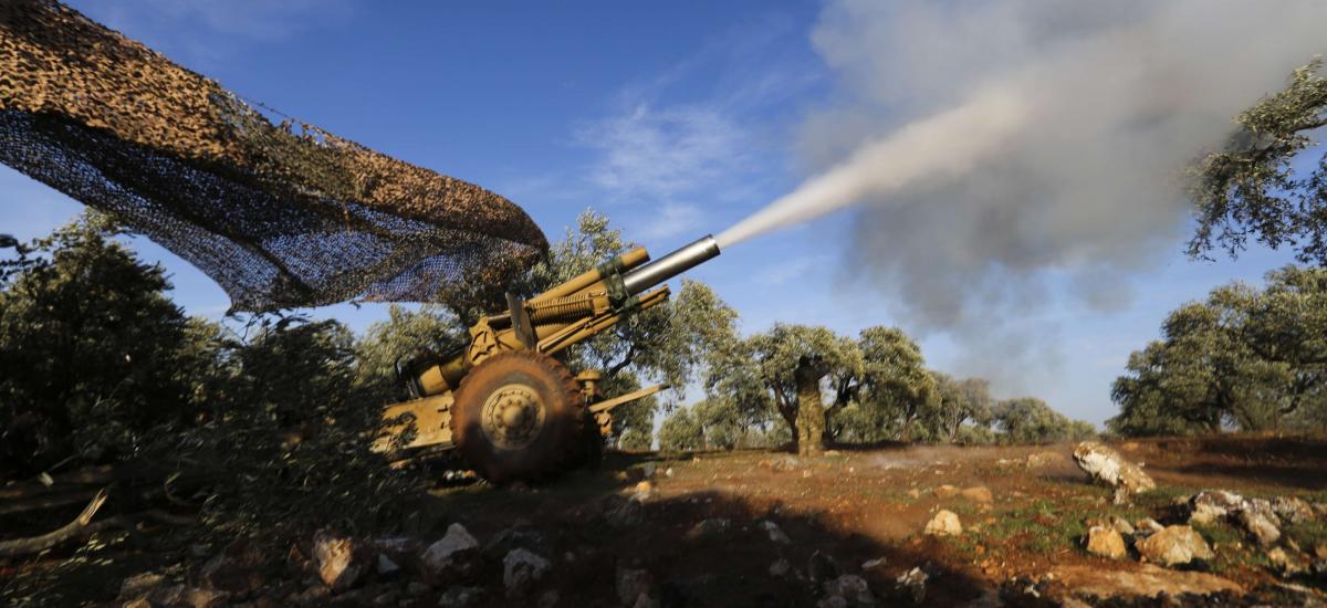Turkish forces and proxies shell Kurdish-controlled areas north of Aleppo
