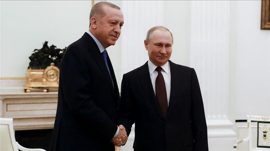 Putin, Erdogan discuss Syria in phone call