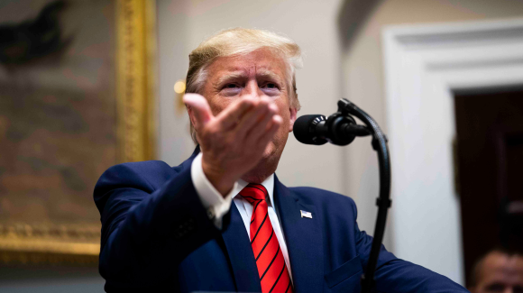Trump says US uses oil to improve lives of Syrian Kurds