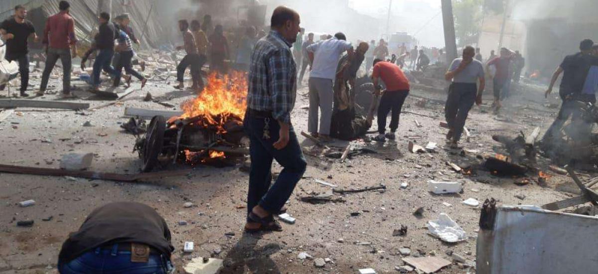 Car bomb kills 19 civilians in Syrian town