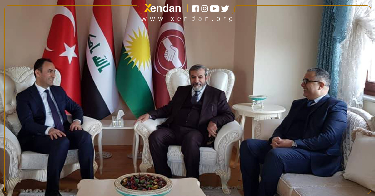 سفر دبیر کل حزب اتحاد اسلامی کردستان به ترکیه