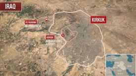 Anti-ISIS coalition forces deployed to K-1 base in Kirkuk
