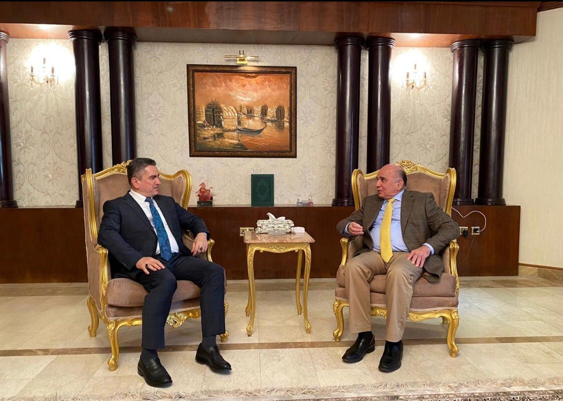 گفتگوی الزرفی و وزیر کُرد دارایی عراق در خصوص روابط اربیل و بغداد