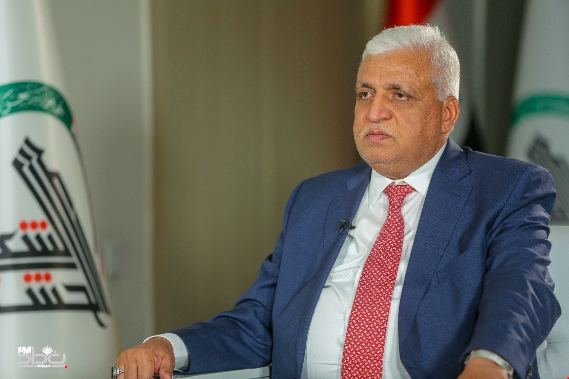 فالح الفیاض: انحلال حشد الشعبی خودکشی است/ سپاه پاسداران در دفاع از عراق نقش داشت