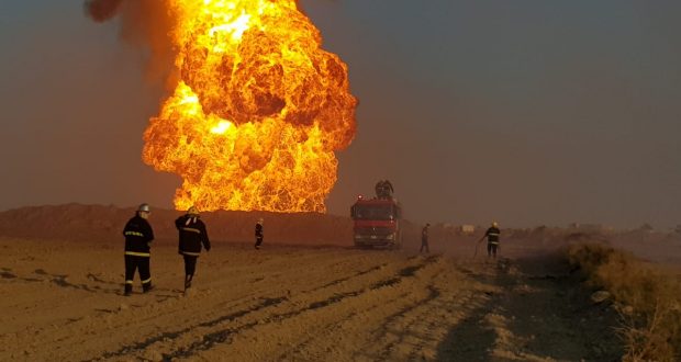 دو کشته و 51 زخمی در انفجار لوله گاز در جنوب عراق