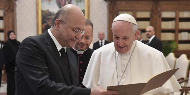 سفر پاپ به عراق، پیام صلح برای کشورمان و منطقه است