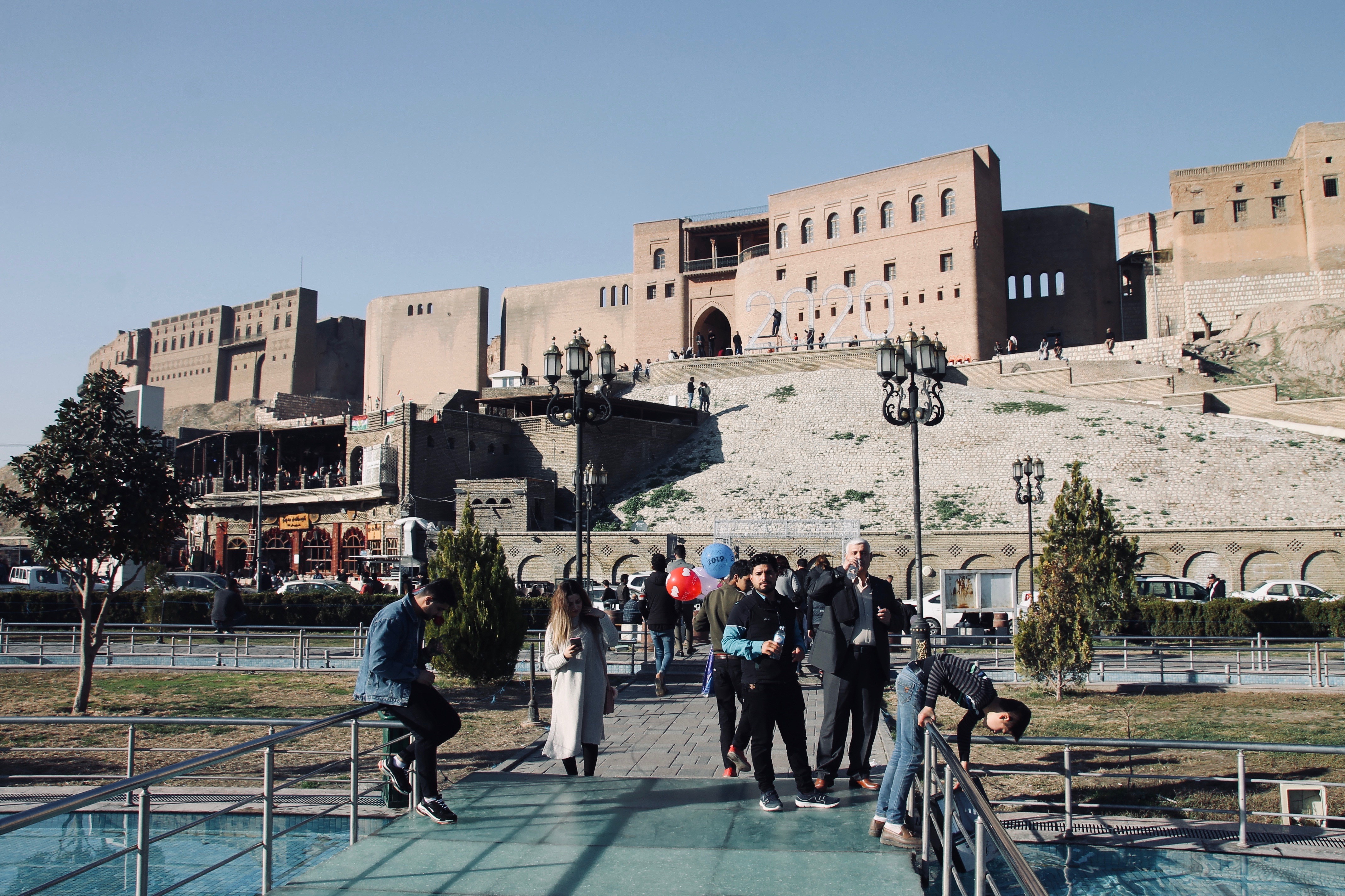 خطر تخریب قلعه 6000 ساله اربیل در اقلیم کردستان